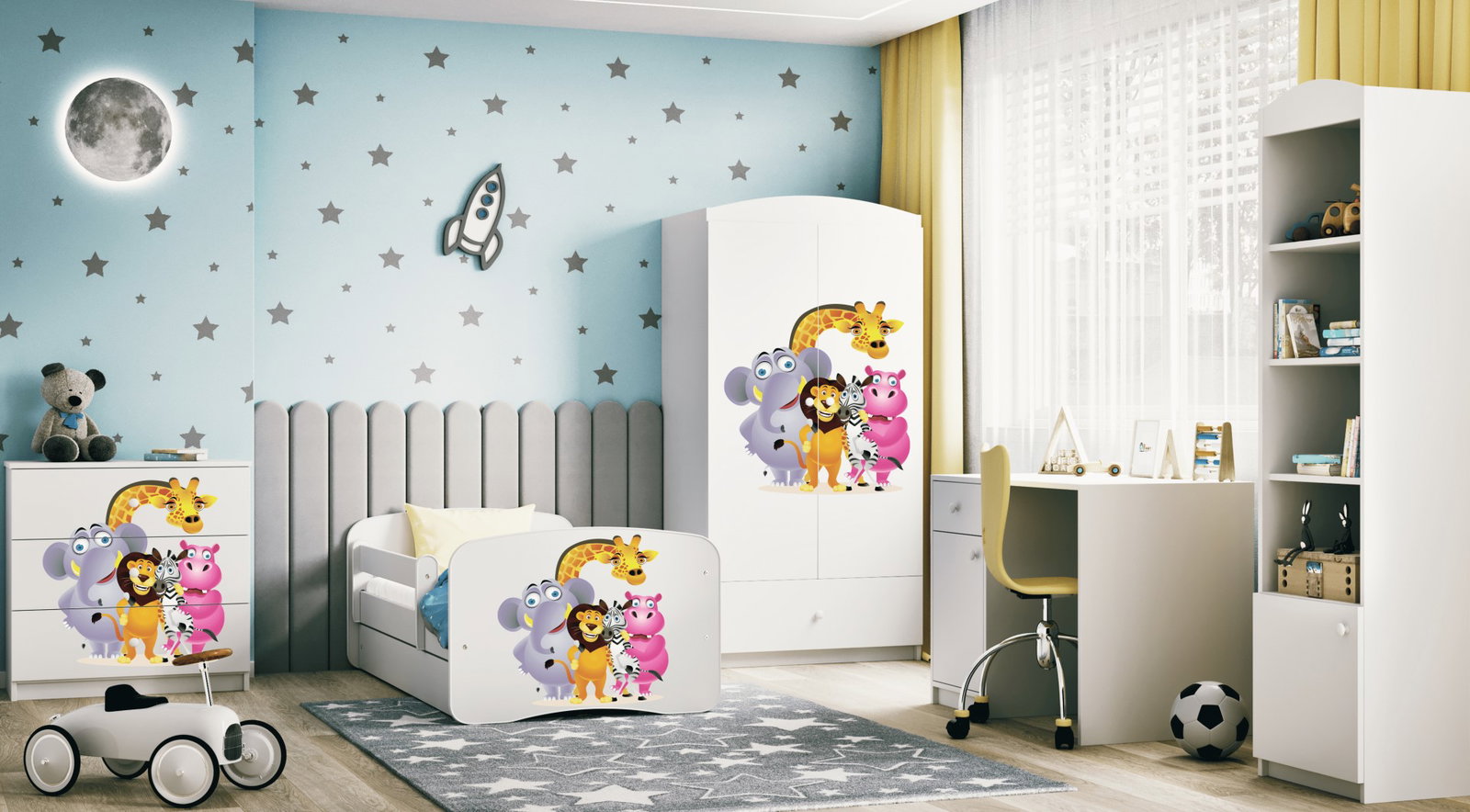 Συρταριέρα Babydreams Cartoon-Leuko-Zoo