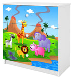 Συρταριέρα Babydreams Cartoon-Leuko-Safari
