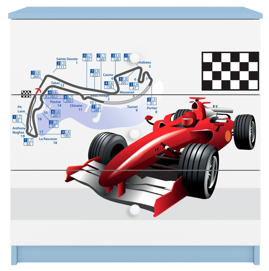 Συρταριέρα Babydreams Cartoon-Mple-Formula