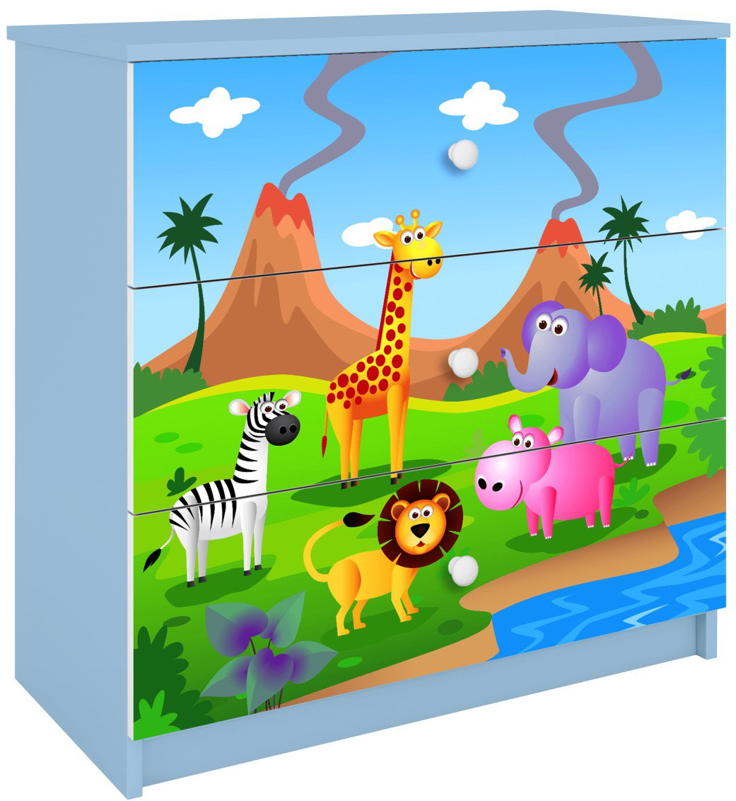 Συρταριέρα Babydreams Cartoon-Mple-Safari