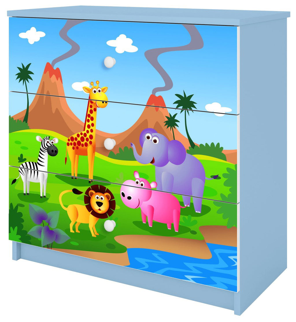 Συρταριέρα Babydreams Cartoon-Mple-Safari