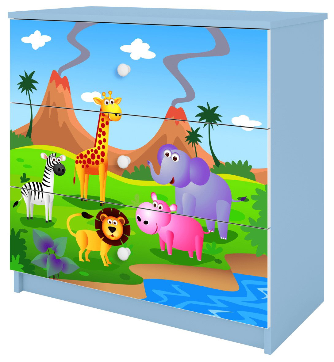 Συρταριέρα Babydreams Cartoon-Mple-Safari