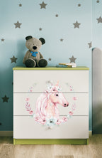 Συρταριέρα Babydreams Cartoon-Prasino-Unicorn