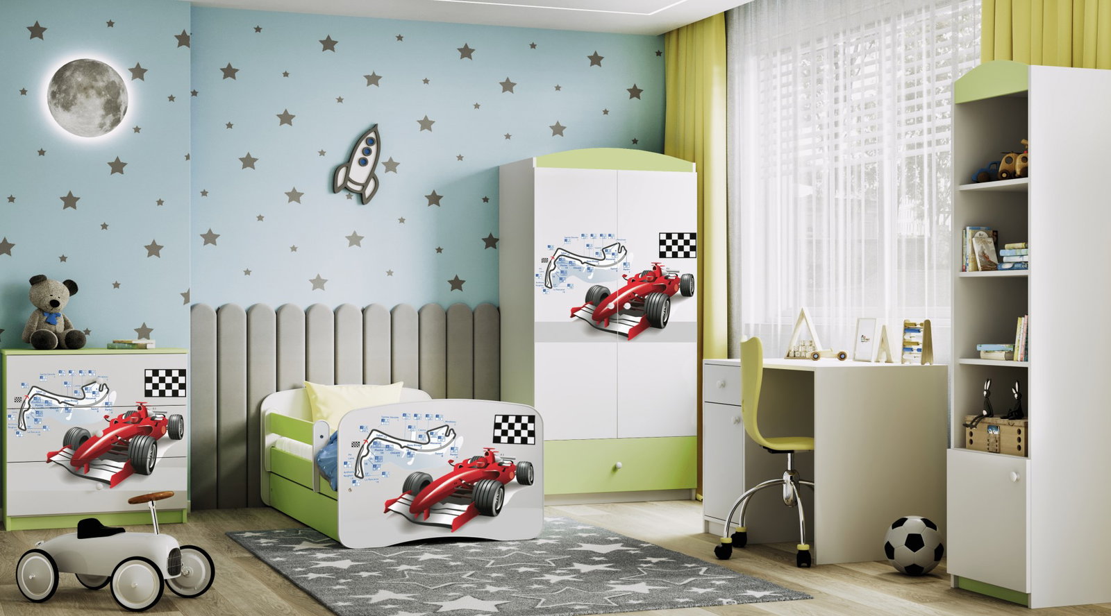 Συρταριέρα Babydreams Cartoon-Prasino-Formula