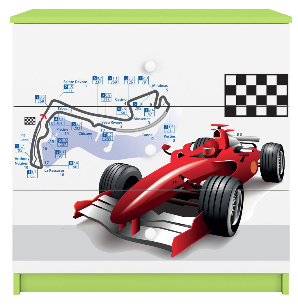Συρταριέρα Babydreams Cartoon-Prasino-Formula