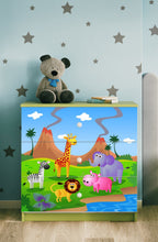 Συρταριέρα Babydreams Cartoon-Prasino-Safari