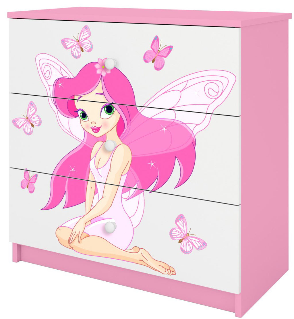Συρταριέρα Babydreams Cartoon-Roz-Fairy with butterflies