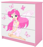 Συρταριέρα Babydreams Cartoon-Roz-Fairy with butterflies
