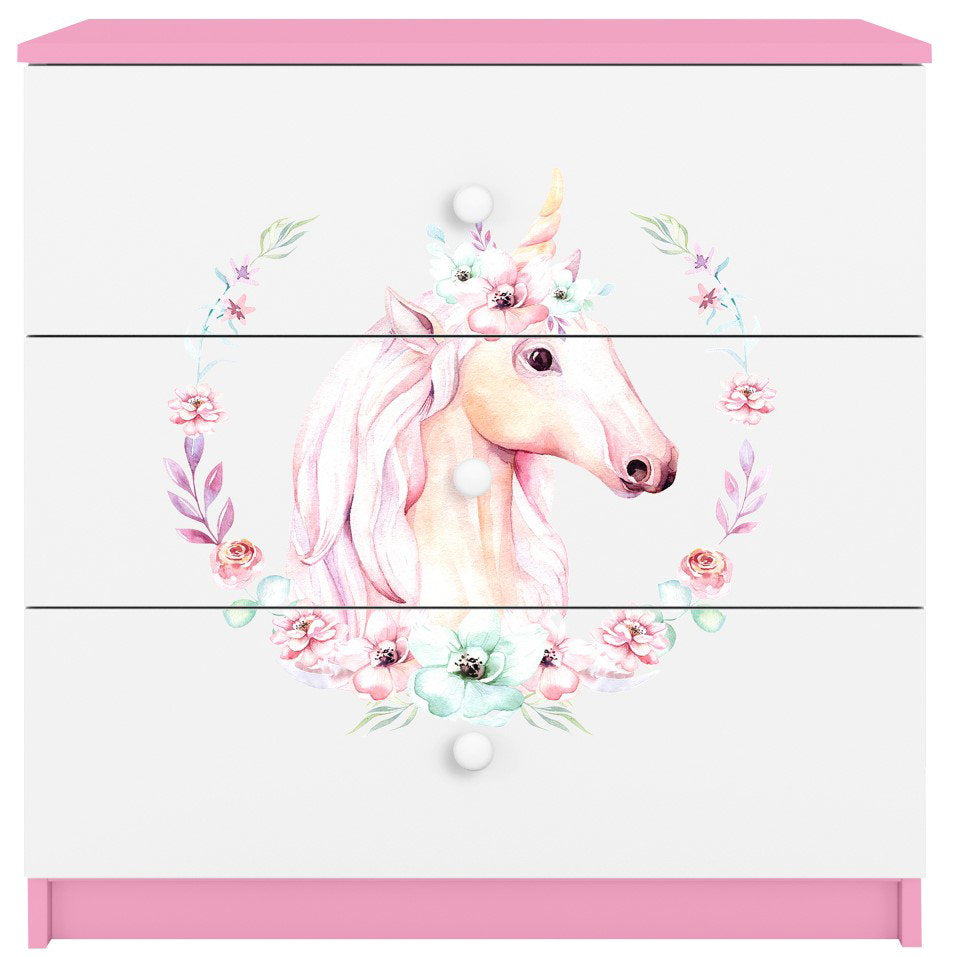 Συρταριέρα Babydreams Cartoon-Roz-Unicorn
