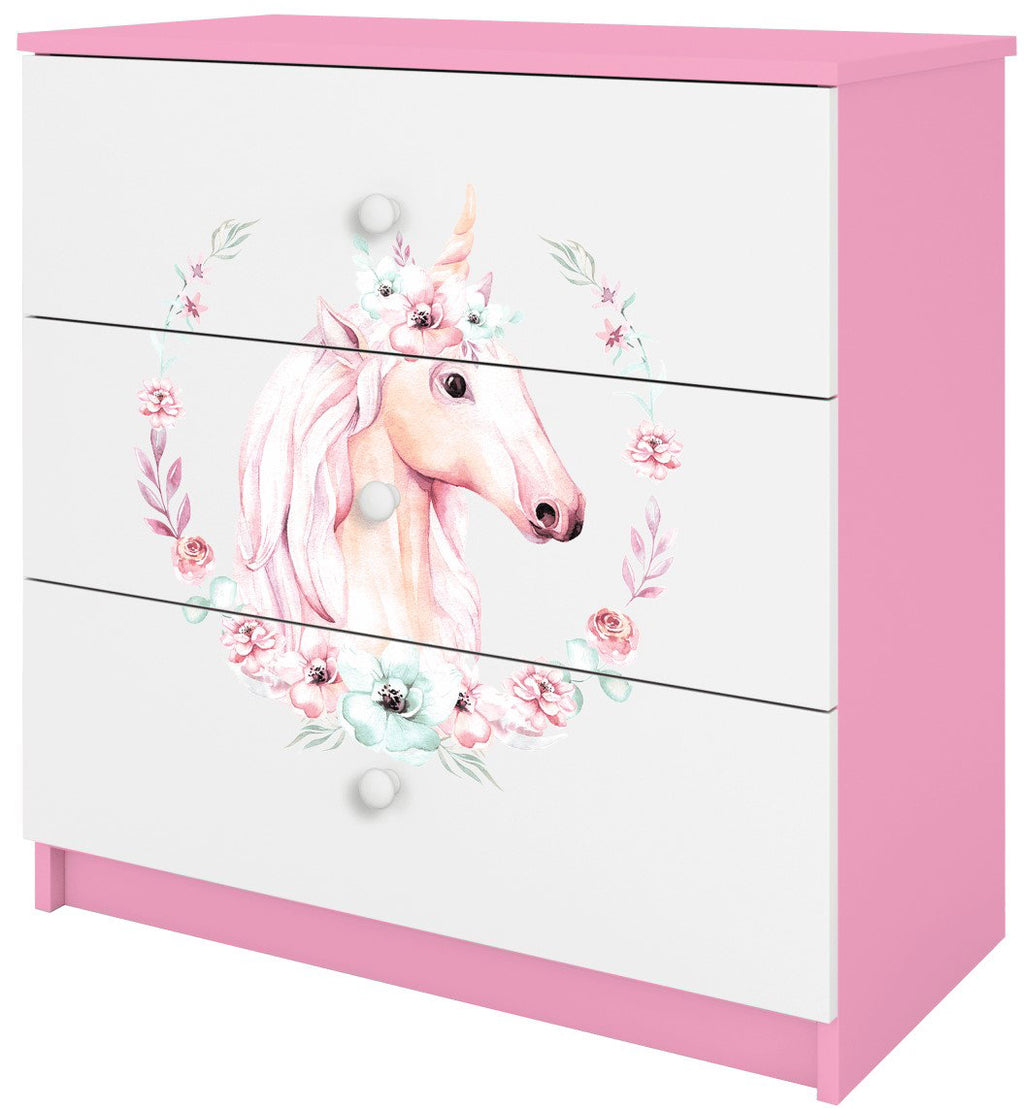 Συρταριέρα Babydreams Cartoon-Roz-Unicorn