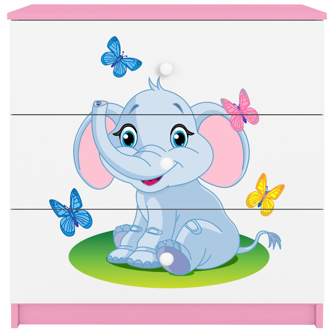 Συρταριέρα Babydreams Cartoon-Roz-Elephant