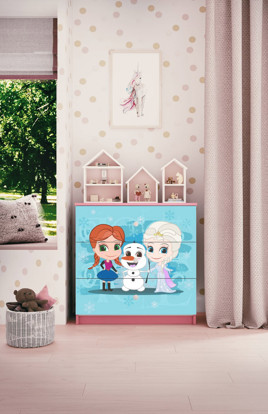 Συρταριέρα Babydreams Cartoon-Roz-Frozen