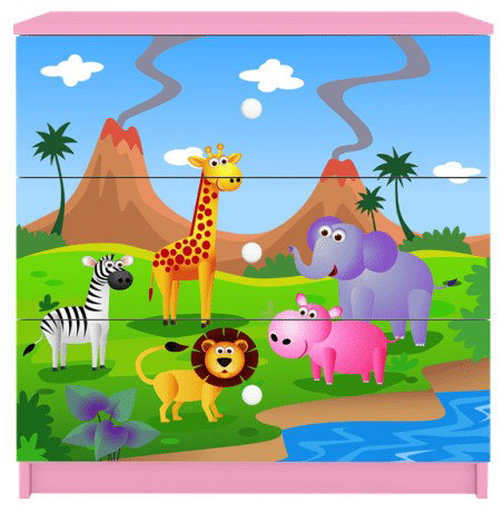 Συρταριέρα Babydreams Cartoon-Roz-Safari