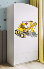 Ντουλάπα Babydreams Cartoon-Leuko-Digger