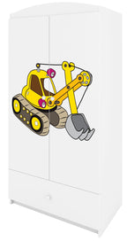 Ντουλάπα Babydreams Cartoon-Leuko-Digger