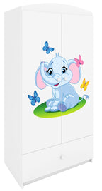 Ντουλάπα Babydreams Cartoon-Leuko-Elephant