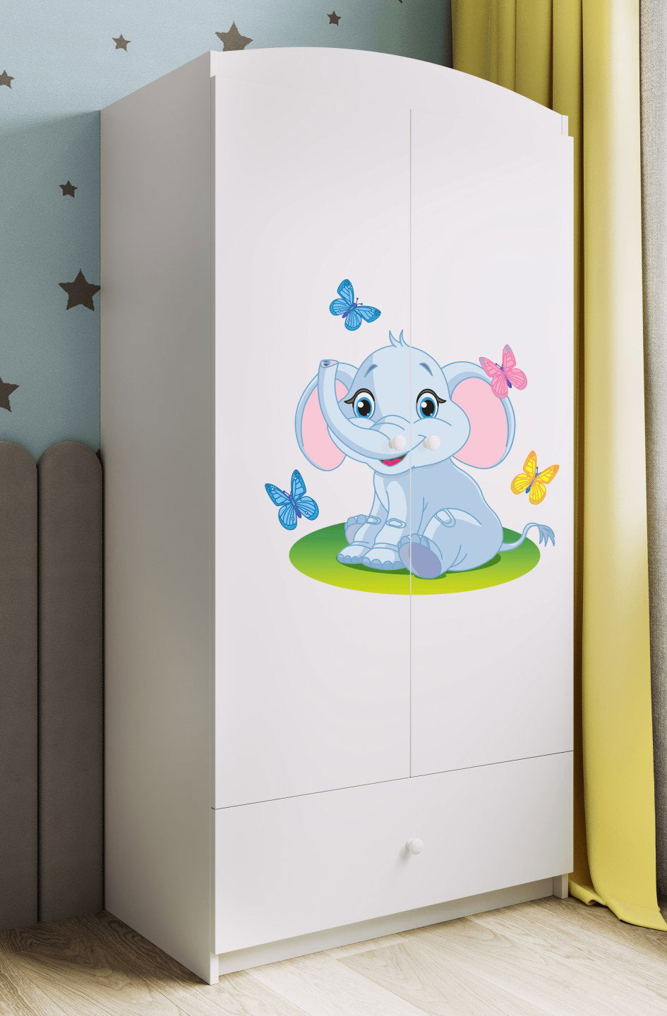 Ντουλάπα Babydreams Cartoon-Leuko-Elephant
