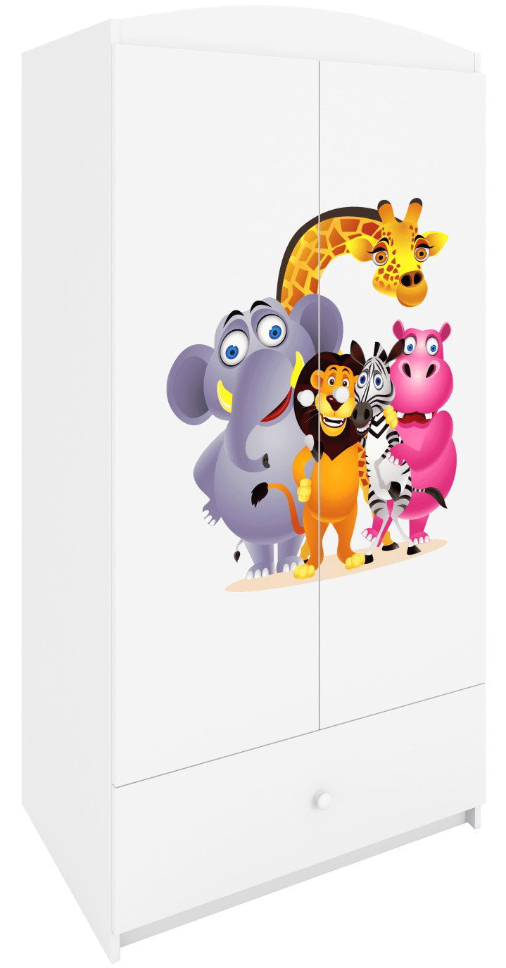 Ντουλάπα Babydreams Cartoon-Leuko-Zoo