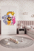 Ντουλάπα Babydreams Cartoon-Leuko-Zoo