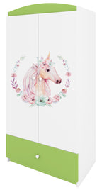 Ντουλάπα Babydreams Cartoon-Prasino-Unicorn