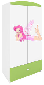 Ντουλάπα Babydreams Cartoon-Prasino-Fairy with butterflies