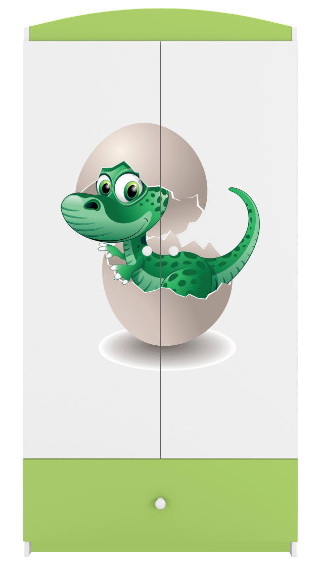 Ντουλάπα Babydreams Cartoon-Prasino- Baby Dino