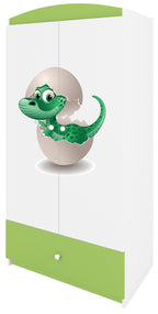 Ντουλάπα Babydreams Cartoon-Prasino- Baby Dino