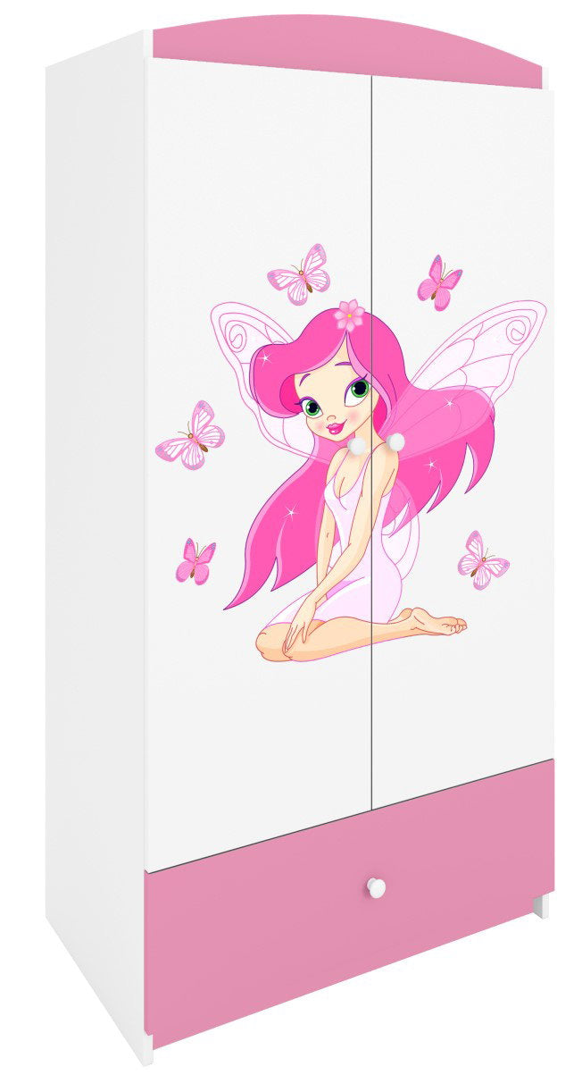 Ντουλάπα Babydreams Cartoon-Roz-Fairy with butterflies