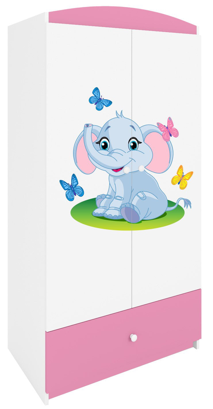 Ντουλάπα Babydreams Cartoon-Roz-Elephant