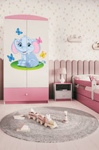 Ντουλάπα Babydreams Cartoon-Roz-Elephant