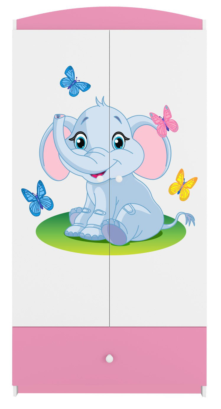 Ντουλάπα Babydreams Cartoon-Roz-Elephant
