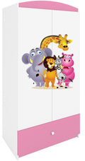 Ντουλάπα Babydreams Cartoon-Roz-Zoo