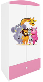 Ντουλάπα Babydreams Cartoon-Roz-Zoo