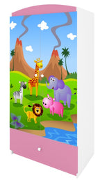 Ντουλάπα Babydreams Cartoon-Roz-Safari