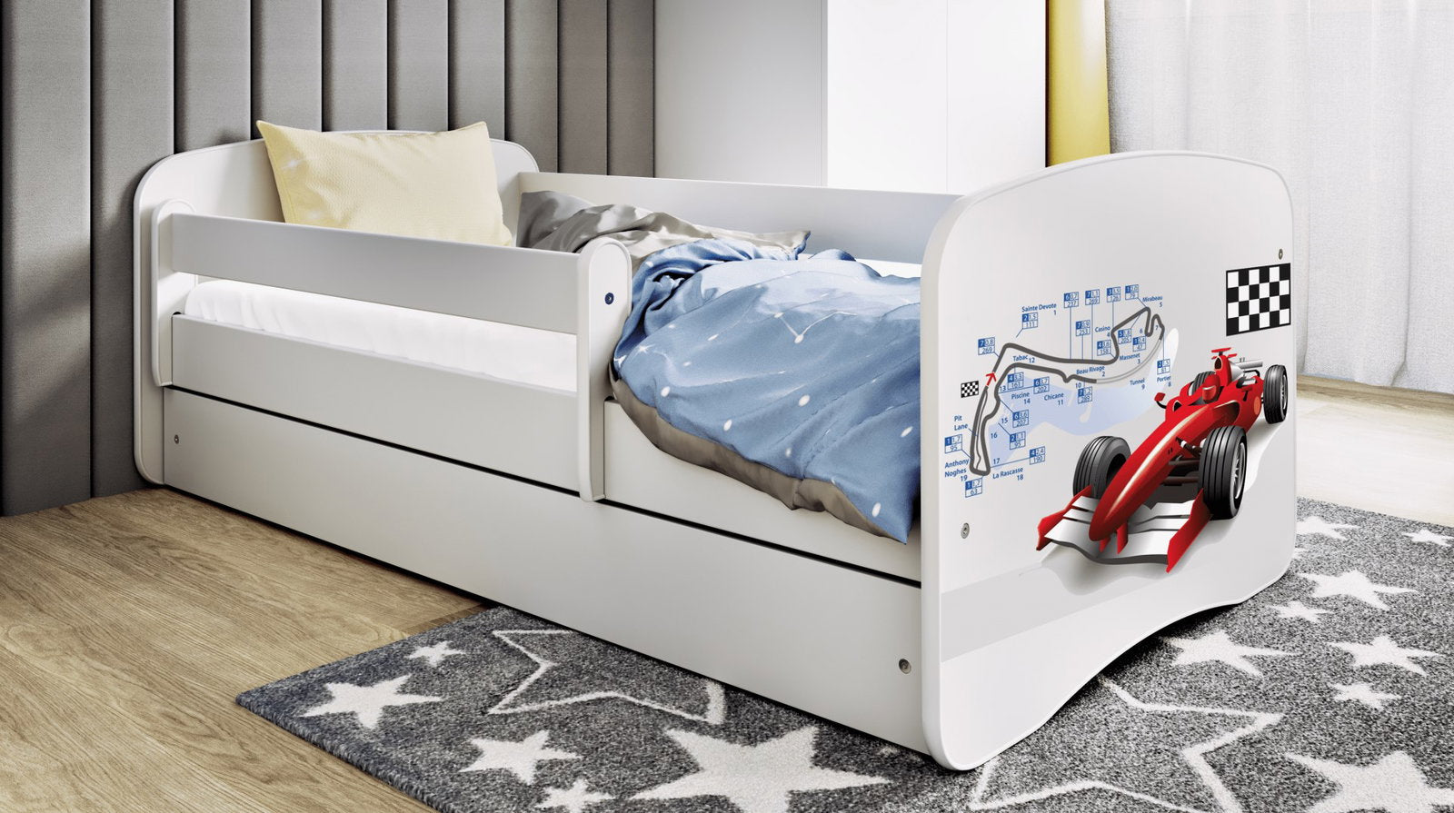 Παιδικό Κρεβάτι Babydreams Cartoon-Leuko-180 x 80-Formula