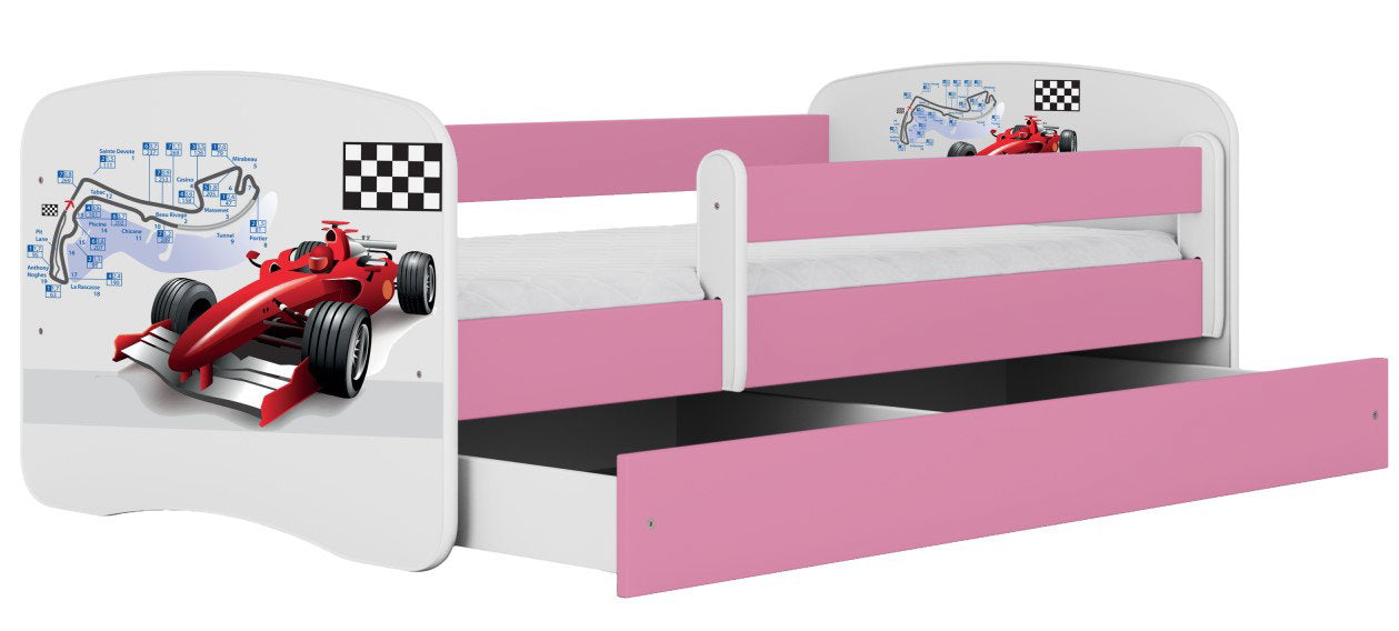 Παιδικό Κρεβάτι Babydreams Cartoon-Roz-180 x 80-Formula