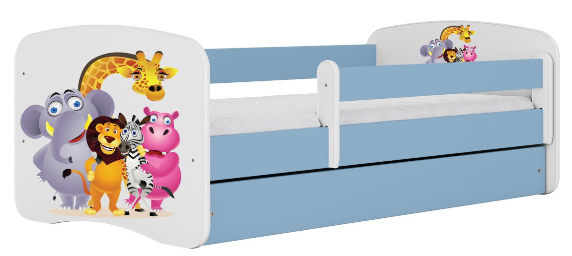 Παιδικό Κρεβάτι Babydreams Cartoon-Mple-180 x 80-Zoo