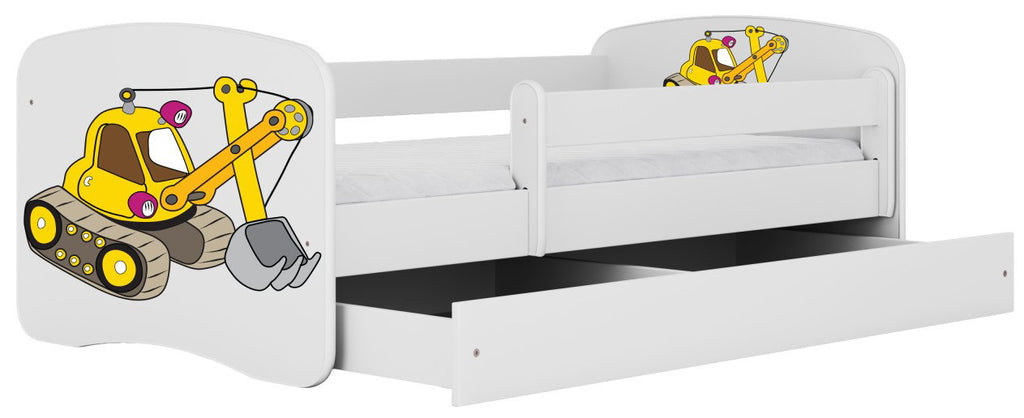 Παιδικό Κρεβάτι Babydreams Cartoon-Leuko-180 x 80-Digger