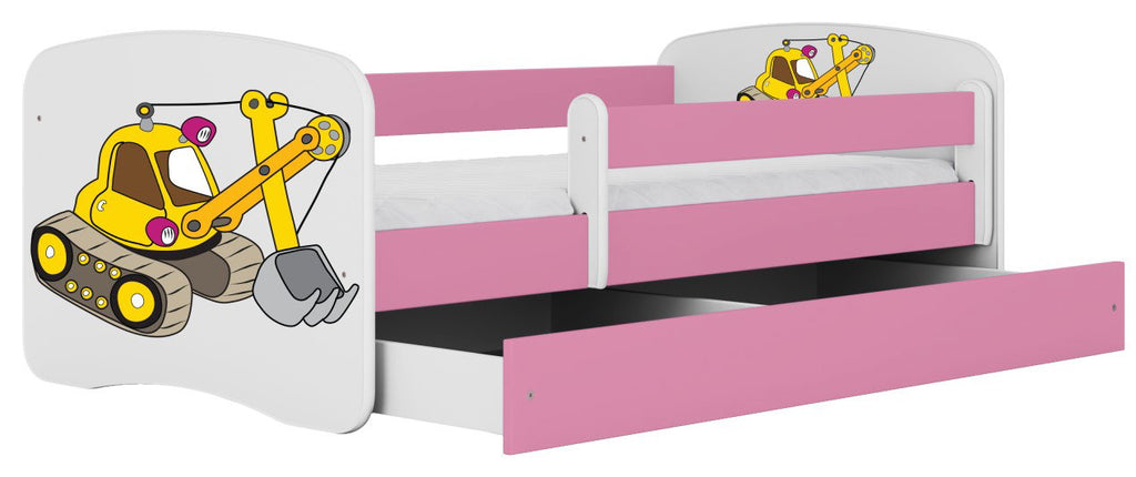 Παιδικό Κρεβάτι Babydreams Cartoon-Roz-180 x 80-Digger