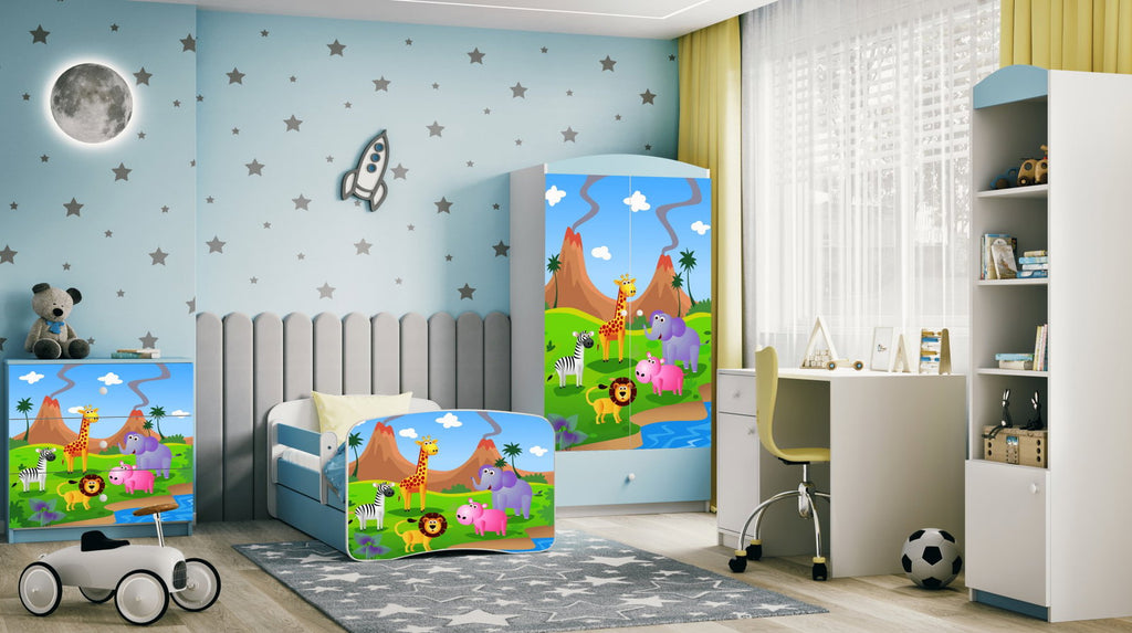 Παιδικό Κρεβάτι Babydreams Cartoon-Mple-160 x 80-Safari