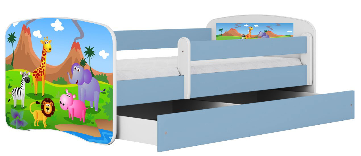 Παιδικό Κρεβάτι Babydreams Cartoon-Mple-180 x 80-Safari