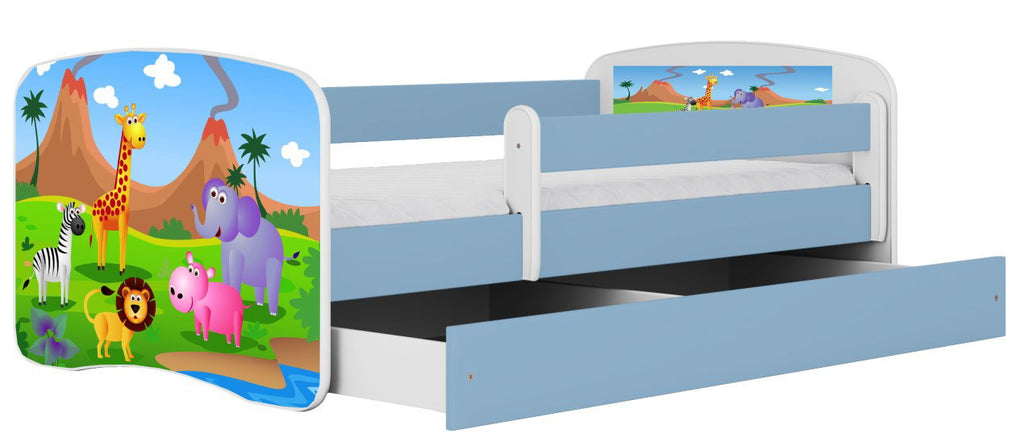 Παιδικό Κρεβάτι Babydreams Cartoon-Mple-140 x 70-Safari