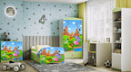 Παιδικό Κρεβάτι Babydreams Cartoon-Prasino-180 x 80-Safari