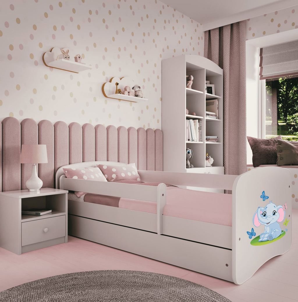 Παιδικό Κρεβάτι Babydreams Cartoon-Leuko-160 x 80-Elephant