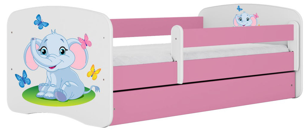 Παιδικό Κρεβάτι Babydreams Cartoon-Roz-140 x 70-Elephant