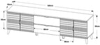 Έπιπλο τηλεόρασης Enigma-Leuko