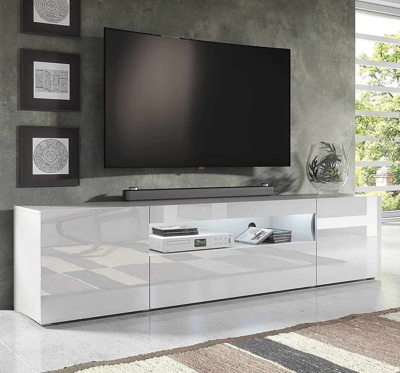 Έπιπλο τηλεόρασης Spotlight plus-Leuko