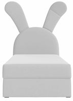 Παιδικό Επενδυμένο Κρεβάτι Bunny Light-Gkri-Deksia