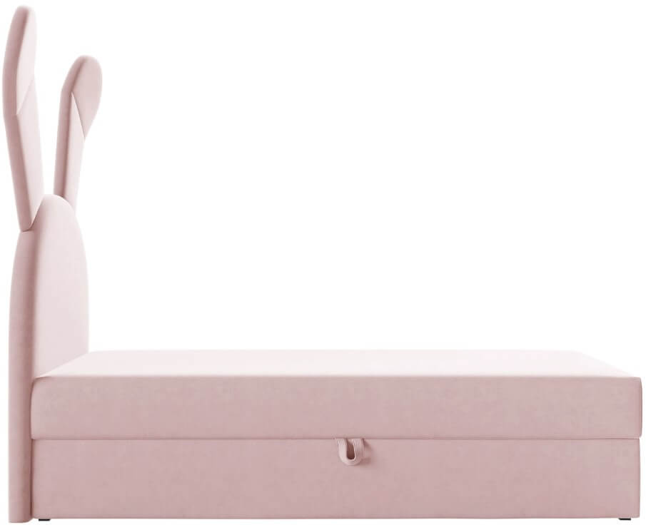Παιδικό Επενδυμένο Κρεβάτι Bunny Light-Roz-Aristera