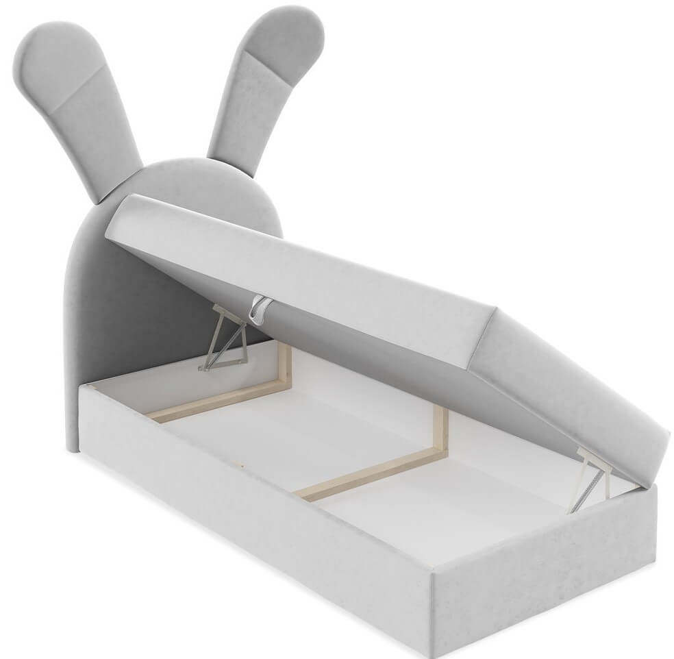 Παιδικό Επενδυμένο Κρεβάτι Bunny Light